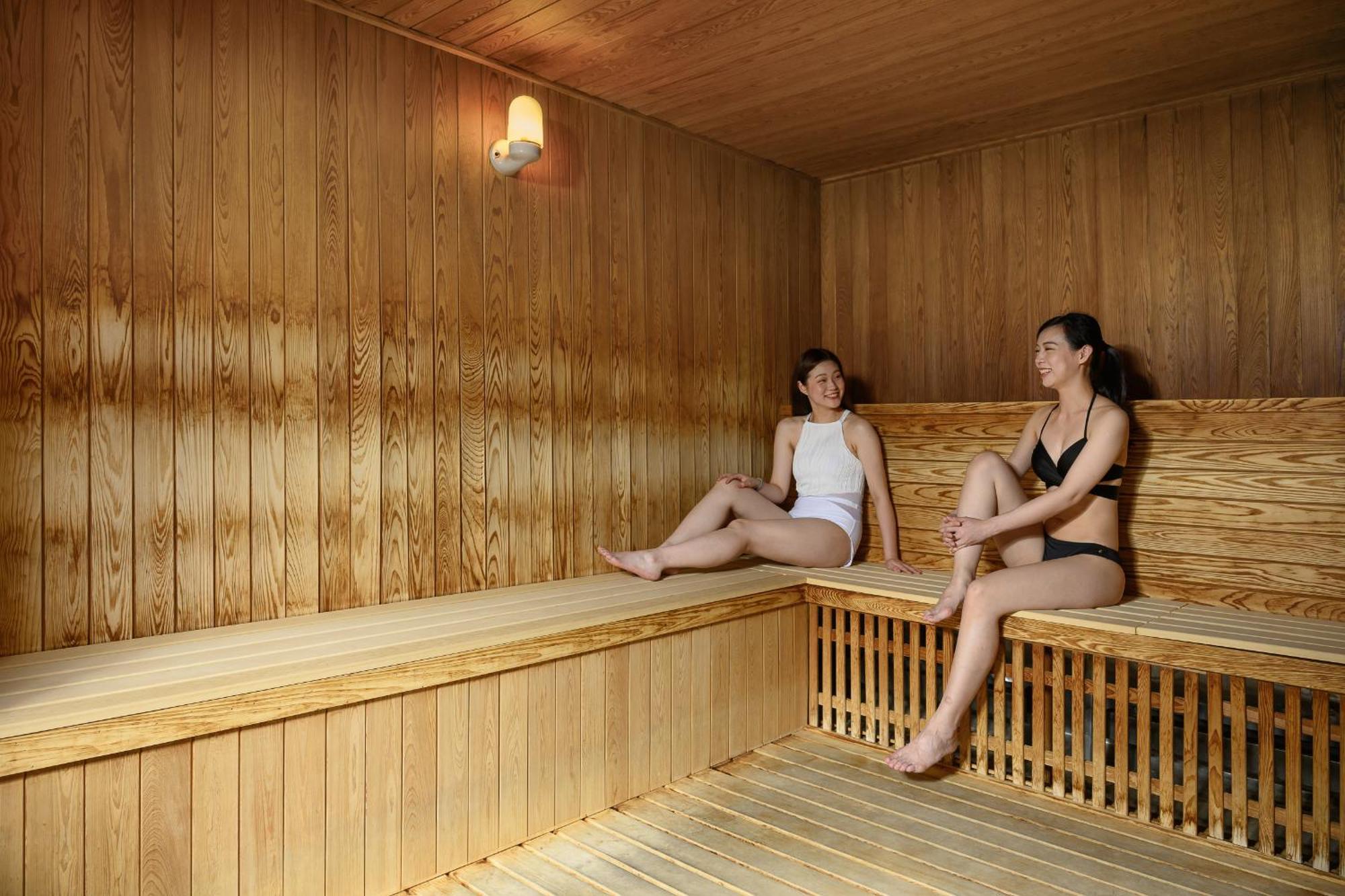 Evergreen Resort Hotel - Jiaosi Jiaoxi Extérieur photo Sauna